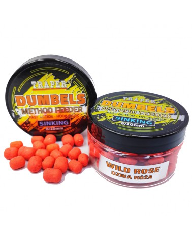 Dumbels Traper Sinking  Dzika Róża 8-10mm 50g