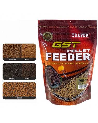 Pellet Traper GST Feeder Mega Brown 2mm 500g