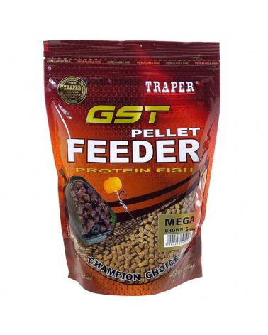 Pellet Traper GST Feeder Mega Brown 6mm 500g