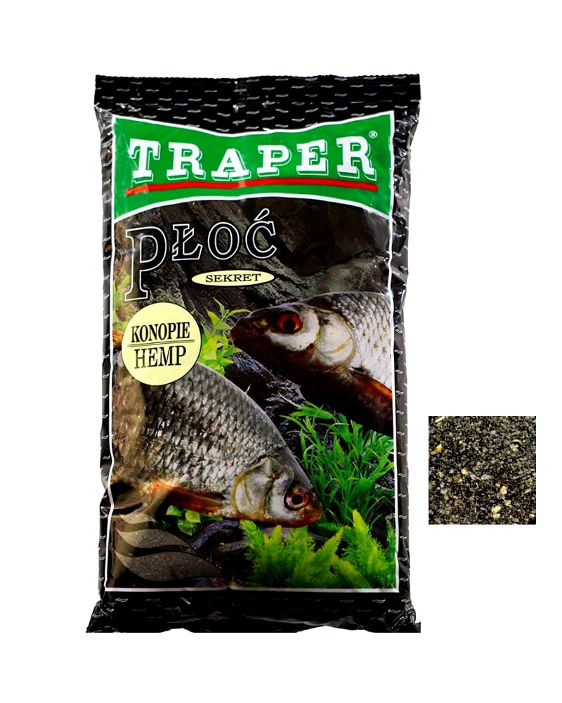 Zanęta Traper Sekret Płoć Konopie 1kg