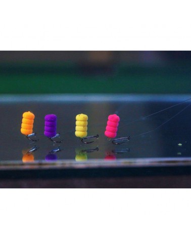 Przynęta Osmo Method Feeder Cornik Mini Robak Wiggly 12/6mm 25ml