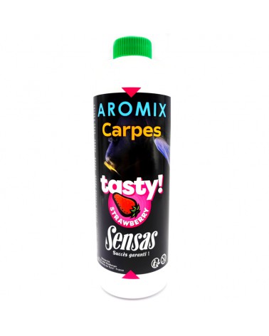 Dodatek Sensas W Płynie Aromix Carpes Strawberry Truskawka 500ml