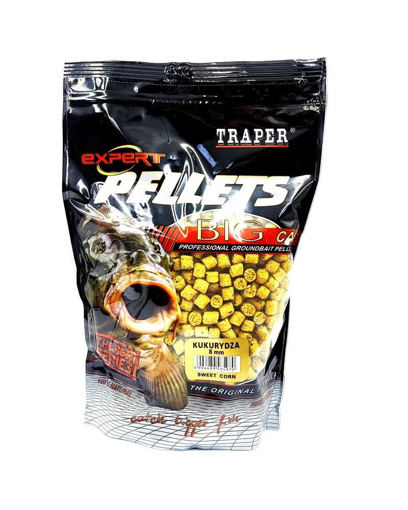 Pellet Zanętowy Traper Pellets Kukurydza 8mm 1kg
