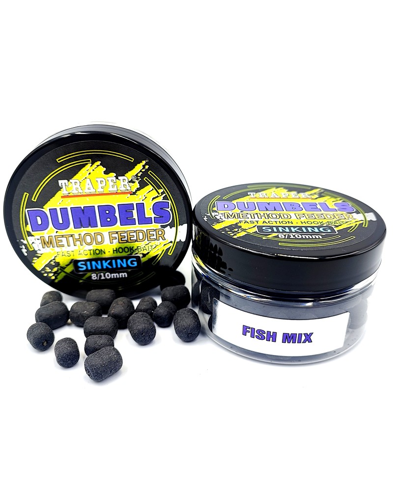 Dumbels Traper Sinking Fish Mix 8-10mm 50g