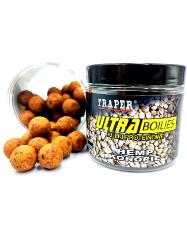 Kulki Proteinowe Traper Ultra Hakowe Konopie 16mm 100g