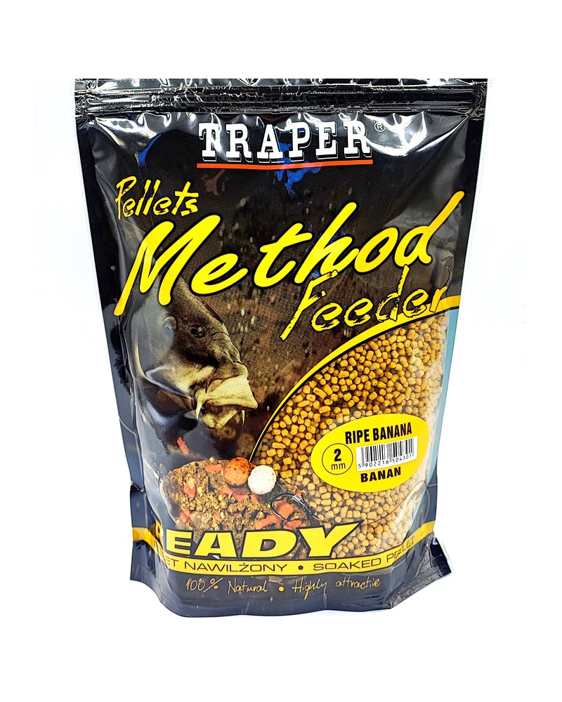 Method Feeder Pellet Traper Ready Banan 2mm 500g