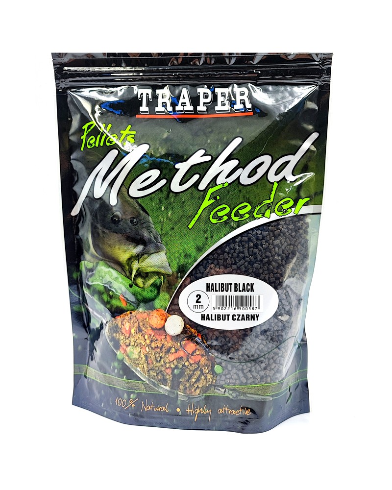 Method Feeder Pellet Traper Halibut Black 2mm 500g