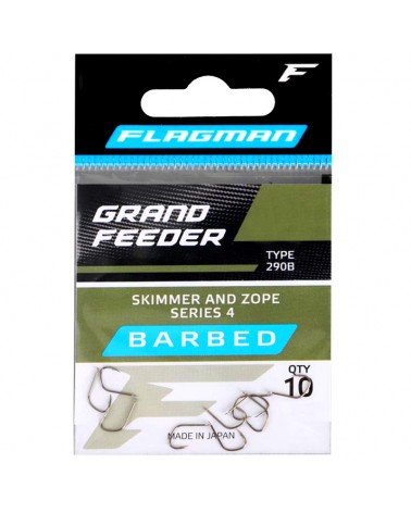 Haczyki Flagman Grand Feeder Skimmer And Zope Series Nr 10 10szt.