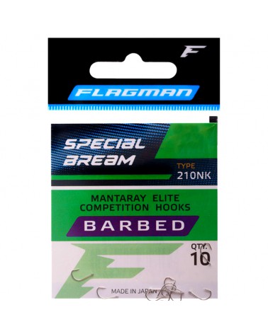 Haczyki Flagman Mantaray Special Bream Nr 14 10szt.