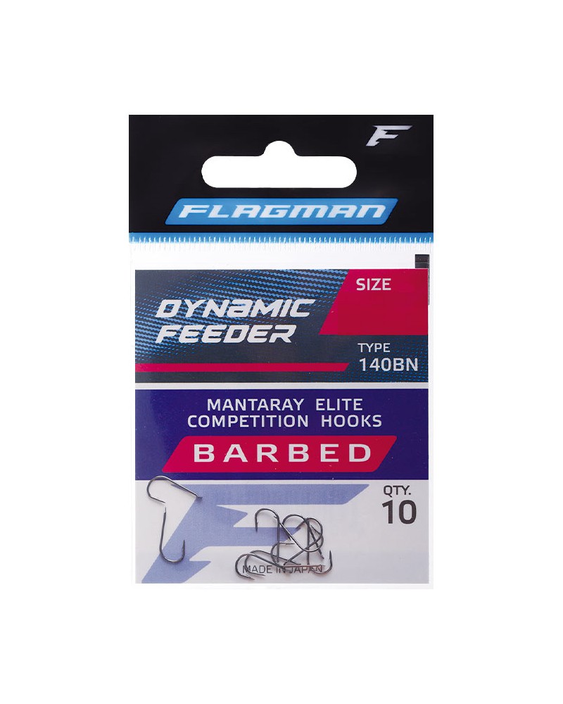 Haczyki Flagman Mantaray Dynamic Feeder rozmiar 20 10szt.