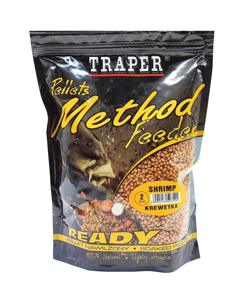 Method Feeder Pellet Traper Ready Krewetka 2mm 500g