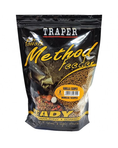Method Feeder Pellet Traper Ready Wanilia/Scopex 2mm 500g