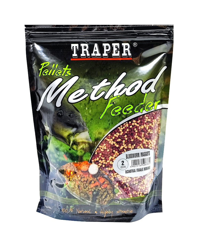 Method Feeder Pellet Traper Ochotka/Białe Robaki 2mm 500g