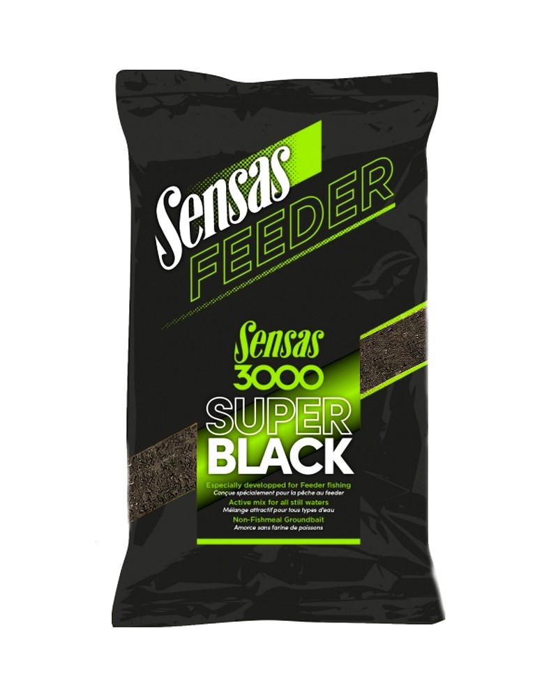 Zanęta Zawodnicza Sensas 3000 Feeder Super Black 1kg