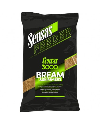 Zanęta Zawodnicza Sensas 3000 Feeder Bream & Skimmers 1kg