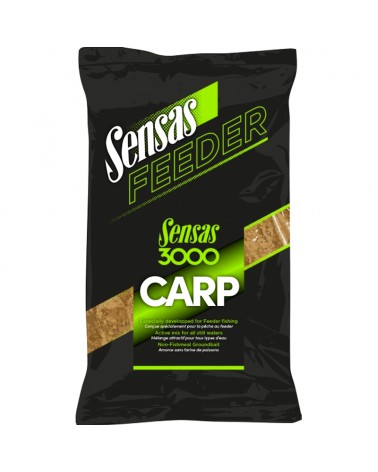 Zanęta Zawodnicza Sensas 3000 Feeder Carp 1kg