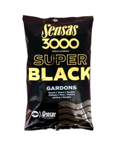 Zanęta zawodnicza Sensas 3000 Super Black Gardons 1kg