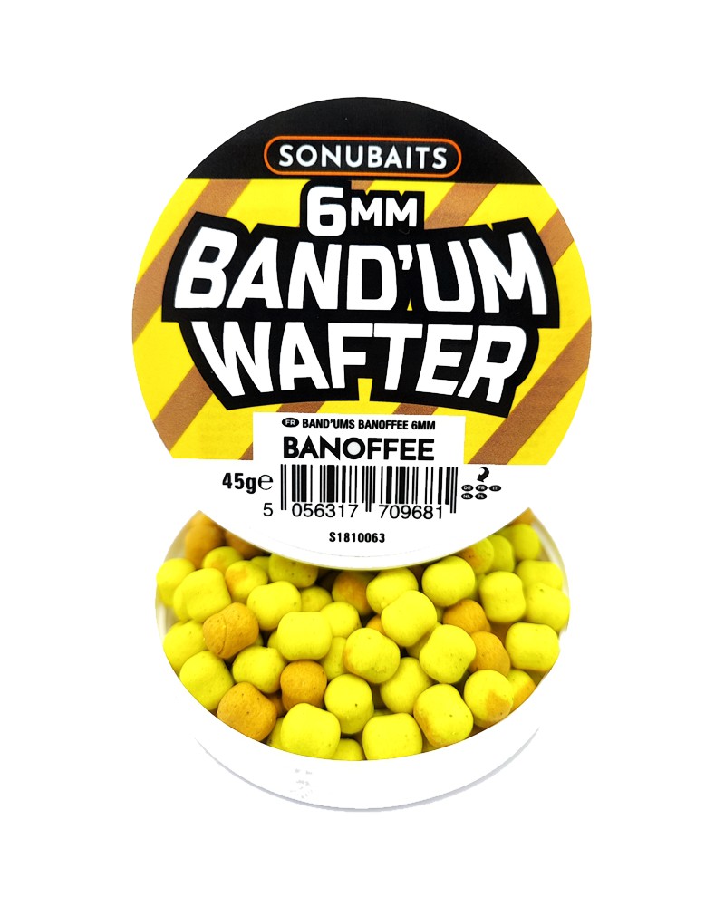 Dumbells Sonubaits Band'Um Wafters Banoffee 6mm 45g