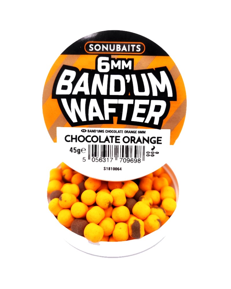 Dumbells Sonubaits Band'Um Wafters Chocolate Orange 6mm 45g