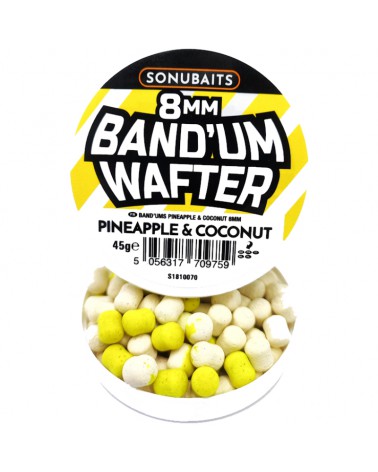 Dumbells Sonubaits Band'Um Wafters Pineapple&Coconut 8mm 45g