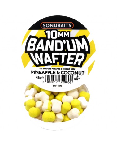 Dumbells Sonubaits Band'Um Wafters Pineapple&Coconut 10mm 45g