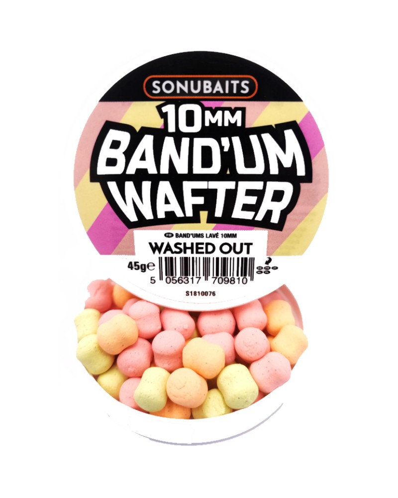 Dumbells Sonubaits Band'Um Wafters Washed Out 10mm 45g