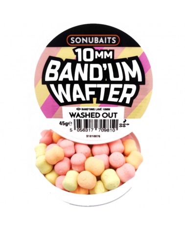 Dumbells Sonubaits Band'Um Wafters Washed Out 10mm 45g