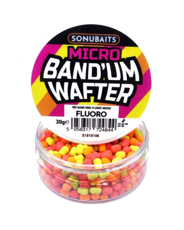 Dumbells Sonubaits Band'Um Wafters Micro Fluoro 4-5mm 30g