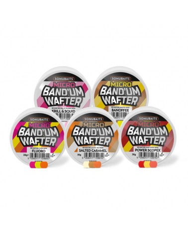 Dumbells Sonubaits Band'Um Wafters Micro Fluoro 4-5mm 30g