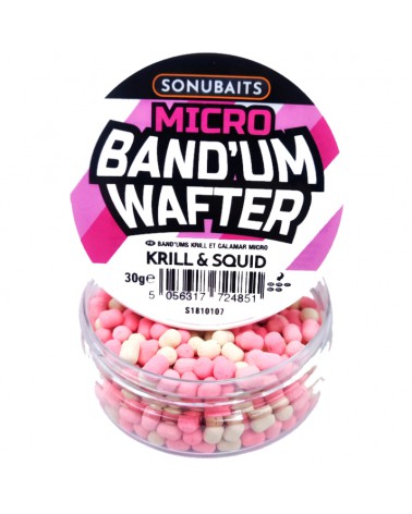 Dumbells Sonubaits Band'Um Wafters Micro Krill&Squid 4-5mm 30g