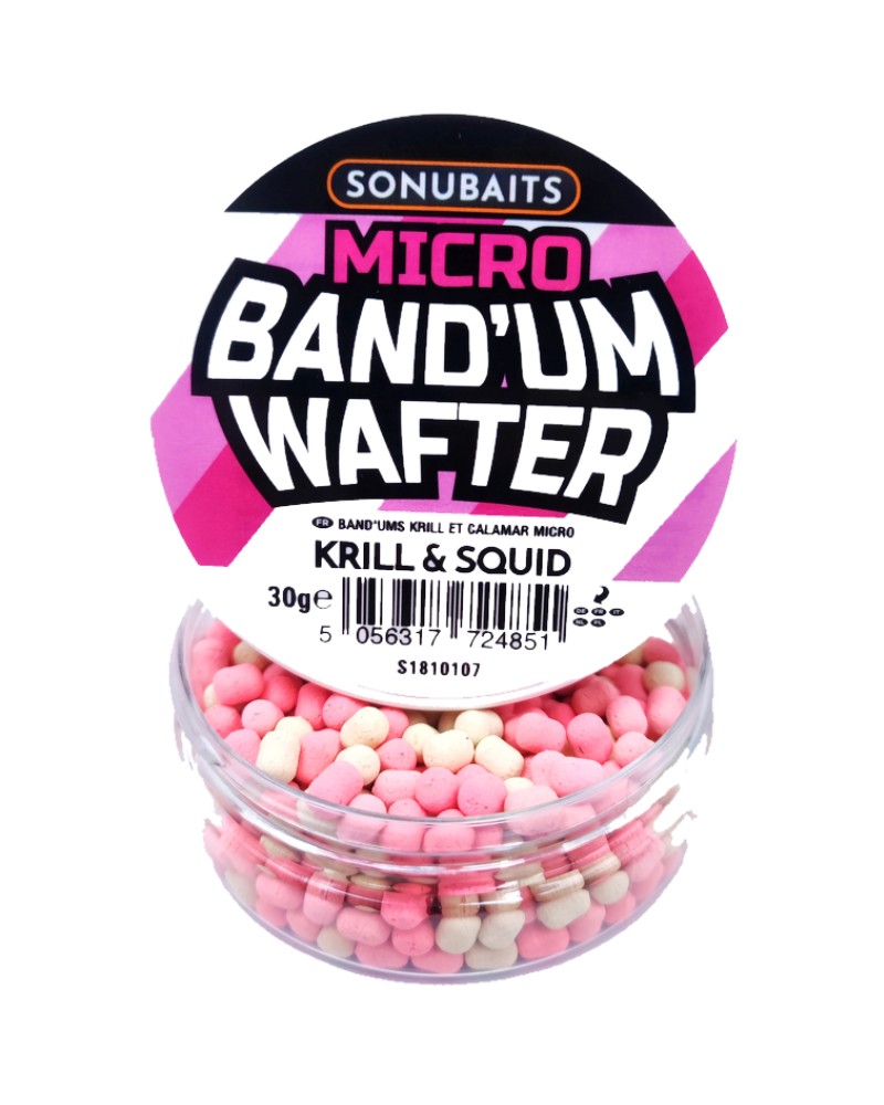 Dumbells Sonubaits Band'Um Wafters Micro Krill&Squid 4-5mm 30g