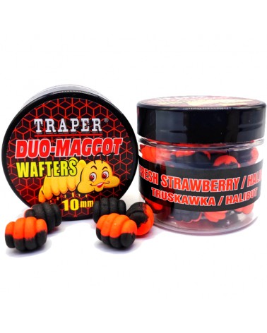 Wafters Traper Duo-Maggot Method Feeder Truskawka/Halibut 10mm 25g