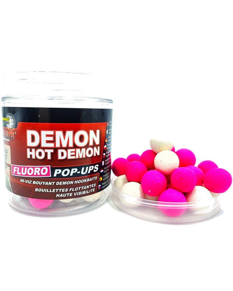 Kulki Haczykowe Starbaits Concept Demon Hot Demon Fluo Pop Up 14mm 80g