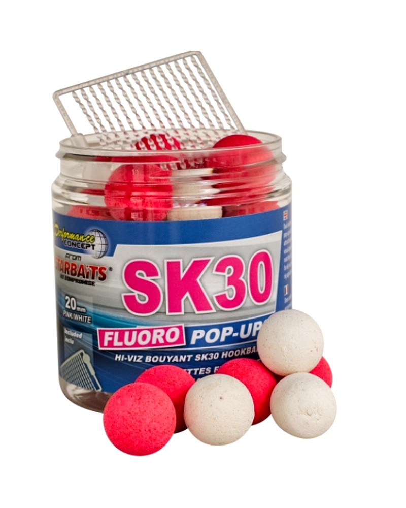Kulki Haczykowe Starbaits Concept SK30 Fluo Pop Up 20mm 80g