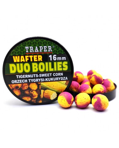 Kulki Proteinowe Traper Wafter Duo Bolies Orzech Tygrysi/Kukurydza 16mm 40g