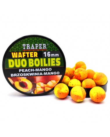 Kulki Proteinowe Traper Wafter Duo Boilies Brzoskwinia/Mango 16mm 40g