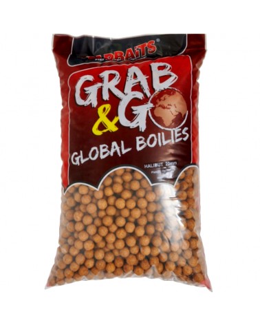 Kulki proteinowe Starbaits Grab&Go Global Halibut 20mm 1kg