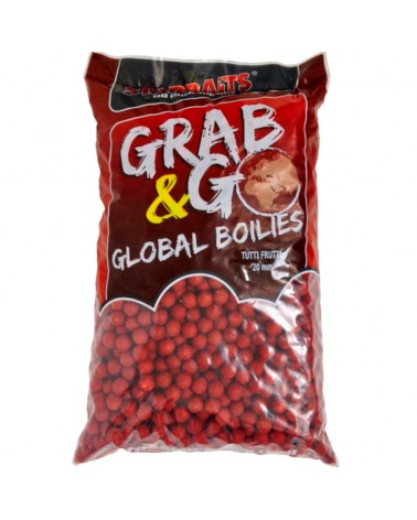 Kulki proteinowe Starbaits Grab&Go Global Tutti Frutti 20mm 10kg