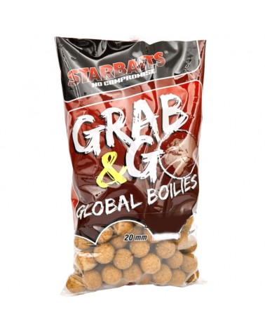 Kulki proteinowe Starbaits Grab&Go Global Garlic 20mm 1kg