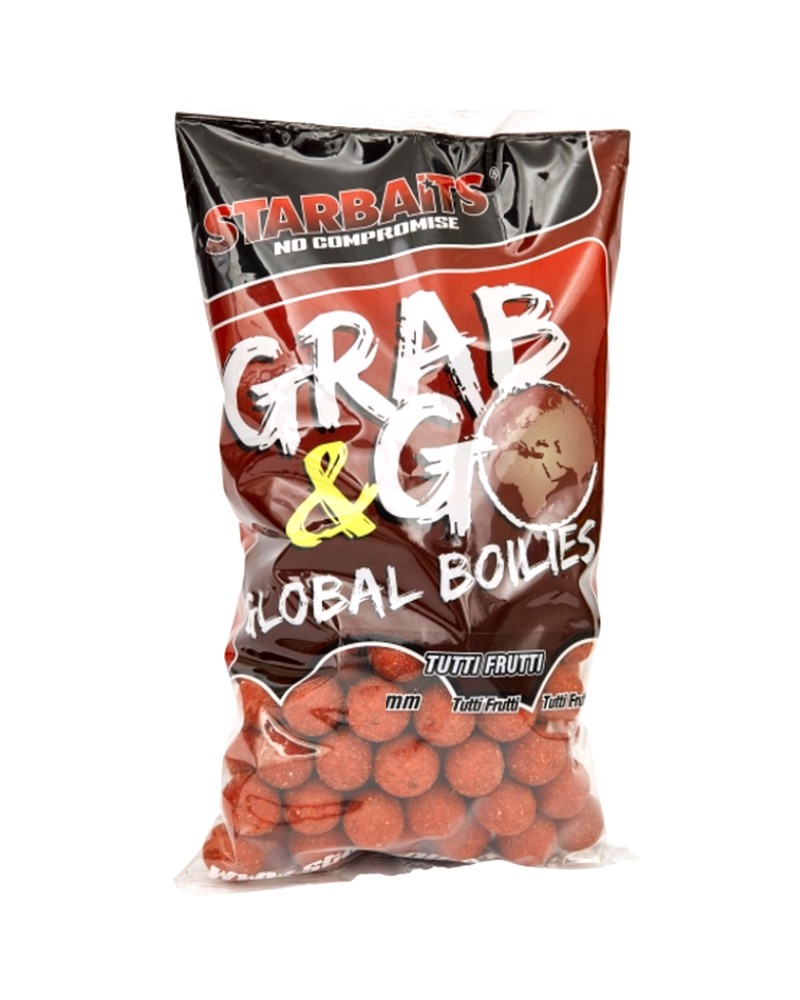 Kulki proteinowe Starbaits Grab&Go Global Tutti Frutti 14mm 1kg