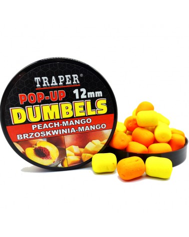 Dumbels Traper Pop-Up Brzoskwinia/Mango 12mm 40g