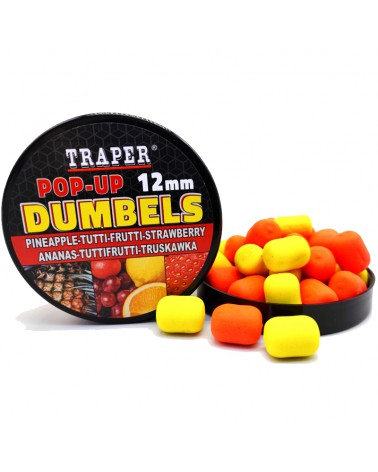 Dumbels Traper Pop-Up Ananas/Tutti Frutti/Truskawka 12mm 40g