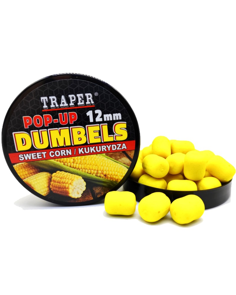Dumbels Traper Pop-Up Kukurydza 12mm 40g