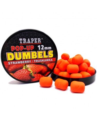 Dumbels Traper Pop-Up Truskawka 12mm 40g