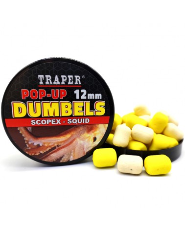 Dumbels Traper Pop-Up Scopex/Squid 12mm 40g