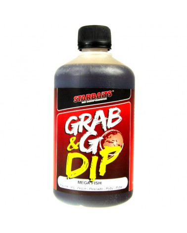 Booster Starbaits Do Kullek I Pelletu Grab & Go Global Dip Mega Fish 500ml