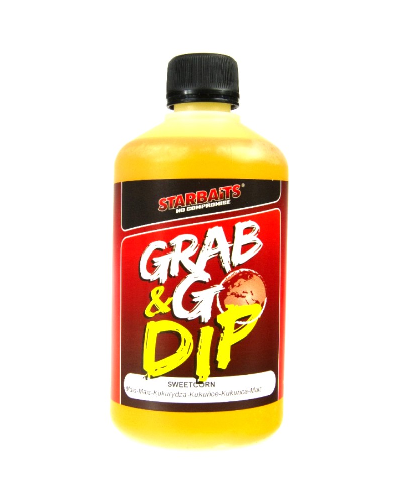Booster Starbaits Do Kullek I Pelletu Grab & Go Global Dip Sweet Corn 500ml