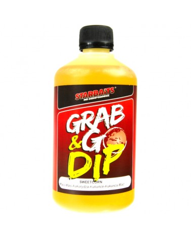 Booster Starbaits Do Kullek I Pelletu Grab & Go Global Dip Sweet Corn 500ml