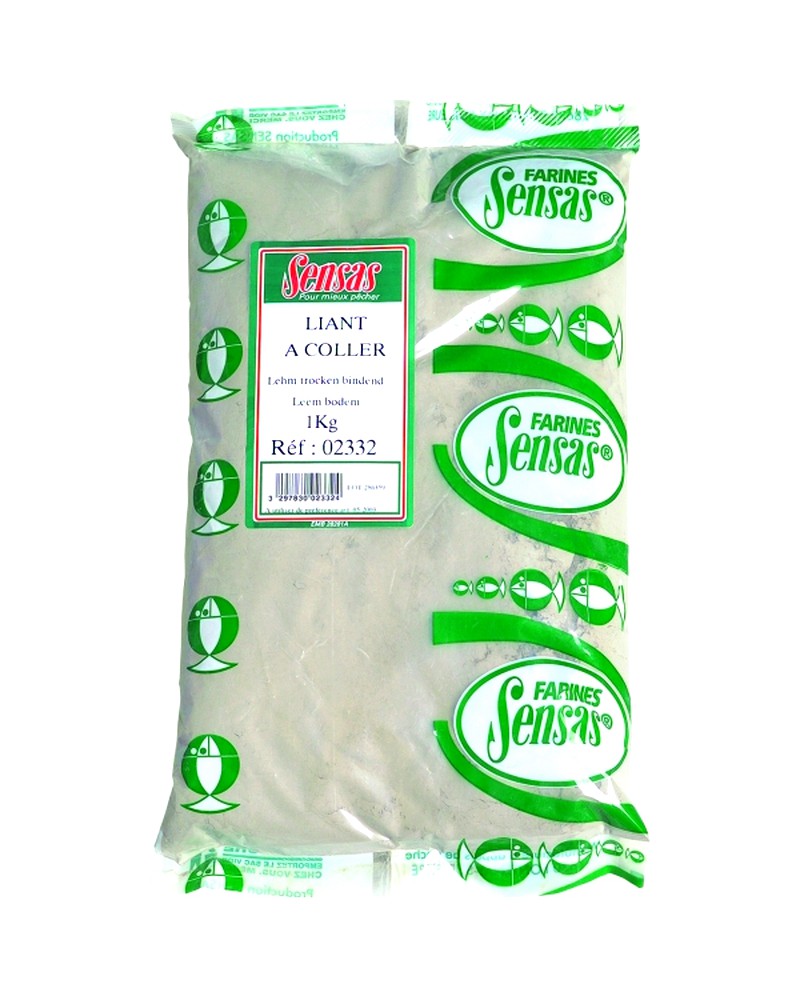 Klej Do Glin Zanęt Sensas Liant a Coller Gris Szary 1kg