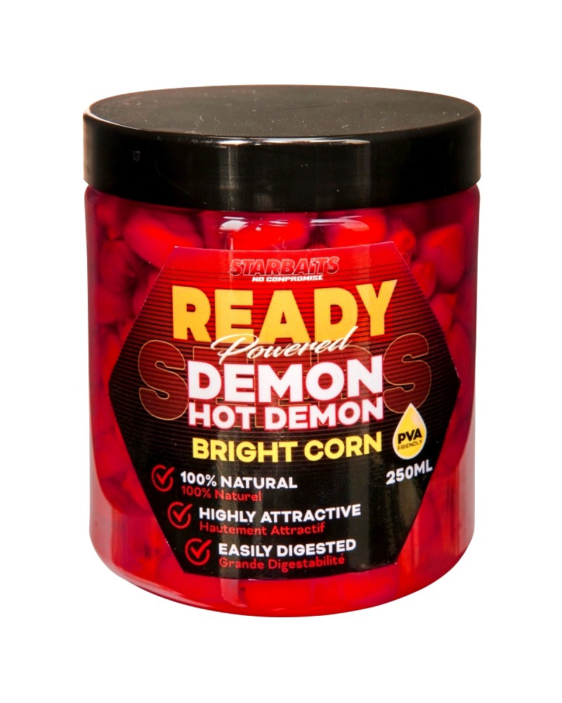 Kukurydza Haczykowa Starbaits Ready Bright Corn Demon 250ml